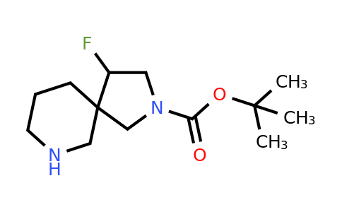 CAS 1263178-05-7 | tert-butyl 4-fluoro-2,7-diazaspiro[4.5]decane-2-carboxylate
