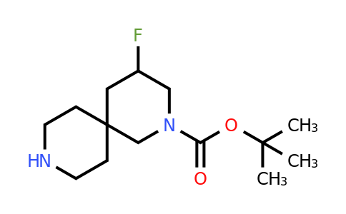 CAS 1263178-84-2 | tert-butyl 4-fluoro-2,9-diazaspiro[5.5]undecane-2-carboxylate