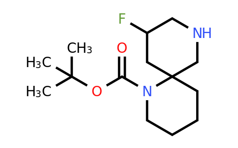 CAS 1263178-85-3 | tert-butyl 10-fluoro-1,8-diazaspiro[5.5]undecane-1-carboxylate