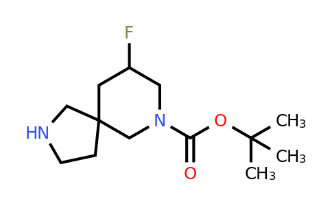 CAS 1263179-44-7 | tert-butyl 9-fluoro-2,7-diazaspiro[4.5]decane-7-carboxylate
