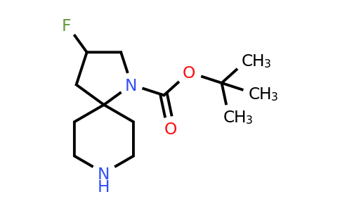 CAS 1263179-49-2 | tert-butyl 3-fluoro-1,8-diazaspiro[4.5]decane-1-carboxylate