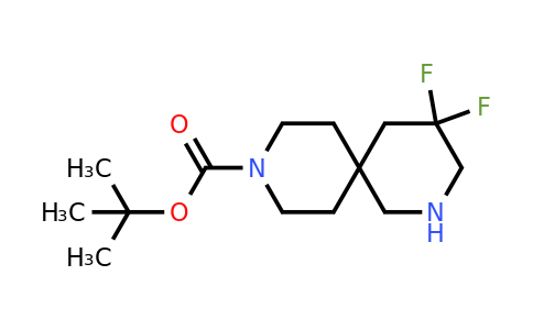 CAS 1263179-69-6 | tert-butyl 4,4-difluoro-2,9-diazaspiro[5.5]undecane-9-carboxylate