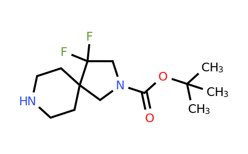 CAS 1263180-19-3 | tert-butyl 4,4-difluoro-2,8-diazaspiro[4.5]decane-2-carboxylate