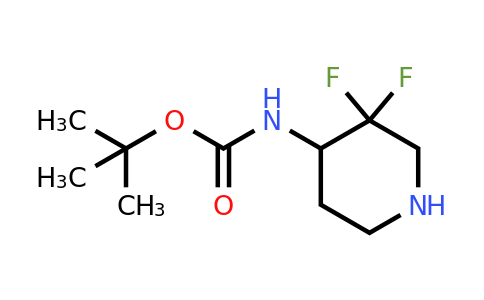 CAS 1263180-22-8 | 4-(Boc-amino)-3,3-difluoropiperidine