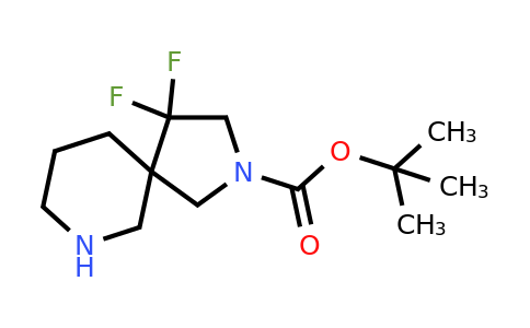 CAS 1263181-23-2 | tert-butyl 4,4-difluoro-2,7-diazaspiro[4.5]decane-2-carboxylate