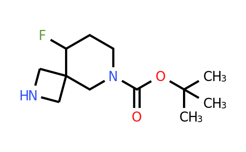 CAS 1263181-38-9 | tert-butyl 9-fluoro-2,6-diazaspiro[3.5]nonane-6-carboxylate