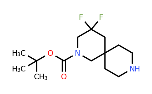 CAS 1263181-42-5 | tert-butyl 4,4-difluoro-2,9-diazaspiro[5.5]undecane-2-carboxylate