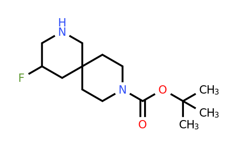CAS 1263181-71-0 | tert-butyl 4-fluoro-2,9-diazaspiro[5.5]undecane-9-carboxylate