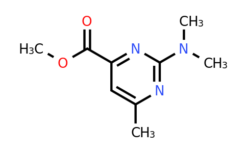 CAS 1263209-42-2 | Methyl 2-(dimethylamino)-6-methylpyrimidine-4-carboxylate