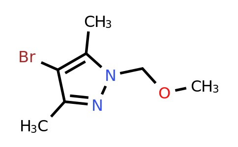 CAS 1263210-45-2 | 4-bromo-1-(methoxymethyl)-3,5-dimethyl-1H-pyrazole
