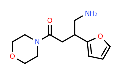 CAS 1263211-66-0 | 4-Amino-3-(furan-2-yl)-1-morpholinobutan-1-one