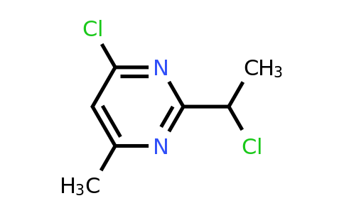 CAS 1263211-72-8 | 4-chloro-2-(1-chloroethyl)-6-methylpyrimidine
