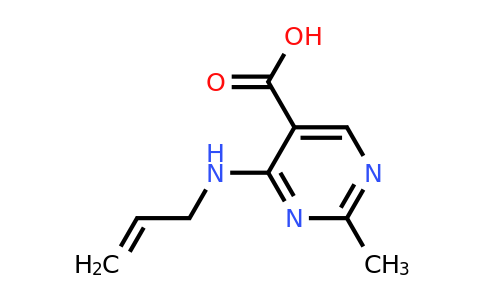CAS 1263211-86-4 | 4-(Allylamino)-2-methylpyrimidine-5-carboxylic acid