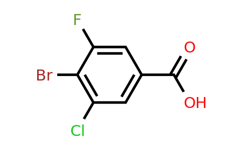 CAS 1263274-74-3 | 4-bromo-3-chloro-5-fluorobenzoic acid