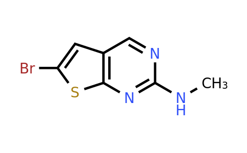 CAS 1263279-43-1 | 6-bromo-N-methylthieno[2,3-d]pyrimidin-2-amine
