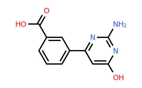 CAS 1263279-45-3 | 3-(2-Amino-6-hydroxypyrimidin-4-yl)benzoic acid