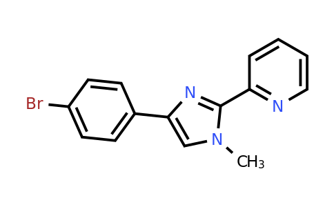 CAS 1263284-43-0 | 2-(4-(4-bromophenyl)-1-methyl-1H-imidazol-2-yl)pyridine