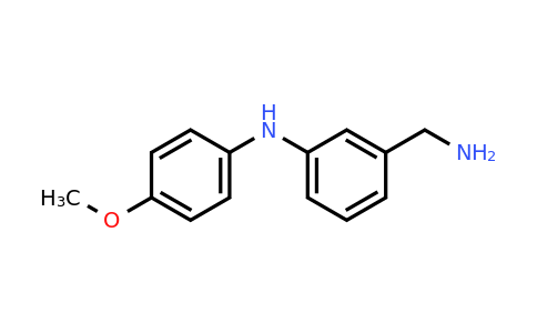 CAS 1263284-49-6 | 3-(Aminomethyl)-N-(4-methoxyphenyl)aniline