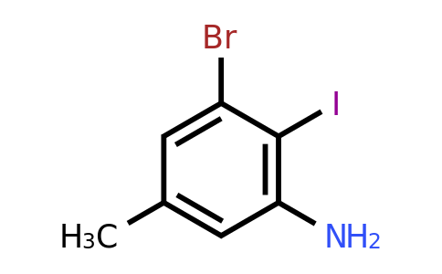 CAS 1263376-28-8 | 3-Bromo-2-iodo-5-methylaniline