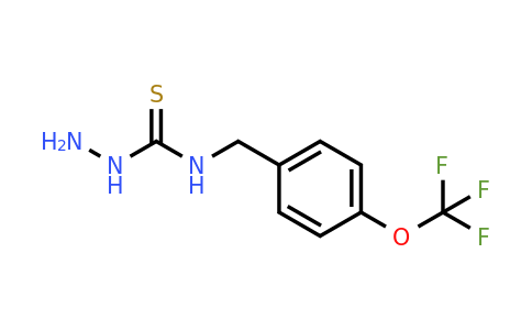N-(4-(Trifluoromethoxy)benzyl)hydrazinecarbothioamide