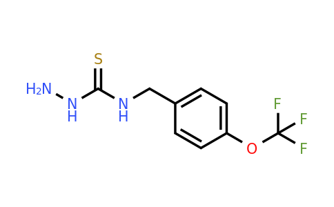 CAS 1263376-54-0 | N-(4-(Trifluoromethoxy)benzyl)hydrazinecarbothioamide