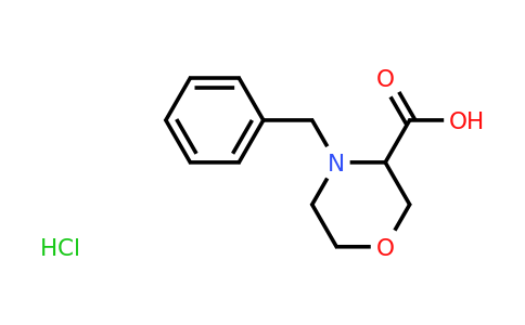 CAS 1263377-92-9 | 4-Benzyl-morpholine-3-carboxylic acid hydrochloride