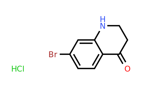 CAS 1263378-06-8 | 7-Bromo-2,3-dihydro-1H-quinolin-4-one hydrochloride
