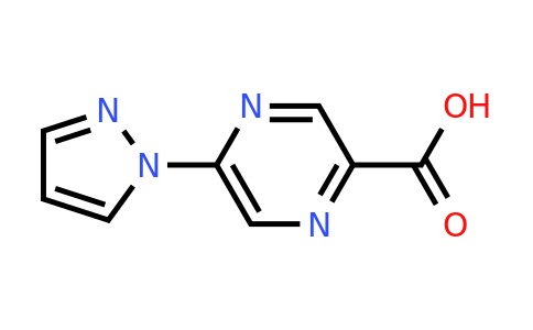 CAS 1263378-08-0 | 5-Pyrazol-1-yl-pyrazine-2-carboxylic acid