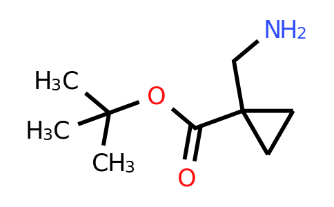 CAS 1263378-36-4 | 1-Aminomethyl-cyclopropanecarboxylic acid tert-butyl ester