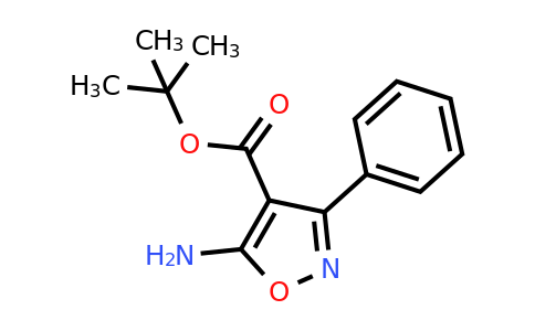 CAS 1263378-53-5 | 5-Amino-3-phenyl-isoxazole-4-carboxylic acid tert-butyl ester