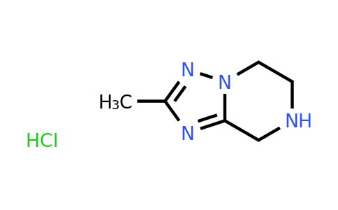 CAS 1263378-55-7 | 2-Methyl-5,6,7,8-tetrahydro-[1,2,4]triazolo[1,5-a]pyrazine hydrochloride