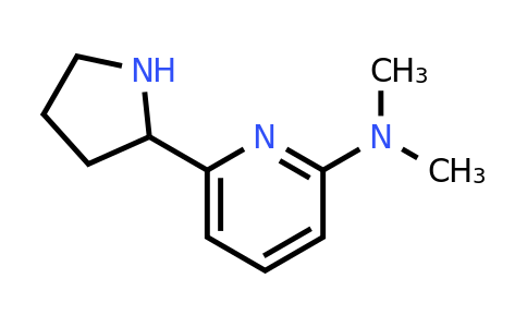 CAS 1263378-56-8 | Dimethyl-(6-pyrrolidin-2-yl-pyridin-2-yl)-amine