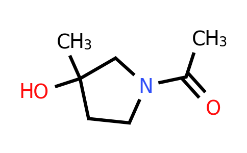 CAS 1263378-58-0 | 1-(3-Hydroxy-3-methyl-pyrrolidin-1-yl)-ethanone
