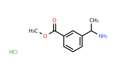 CAS 1263378-68-2 | 3-(1-Amino-ethyl)-benzoic acid methyl ester hydrochloride