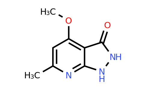 CAS 1263378-76-2 | 4-Methoxy-6-methyl-1,2-dihydro-pyrazolo[3,4-b]pyridin-3-one