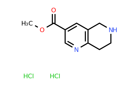 CAS 1263378-85-3 | 5,6,7,8-Tetrahydro-[1,6]naphthyridine-3-carboxylic acid methyl ester dihydrochloride