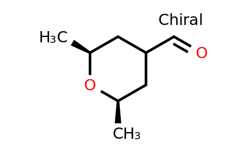 CAS 1263775-50-3 | cis-2,6-dimethyloxane-4-carbaldehyde
