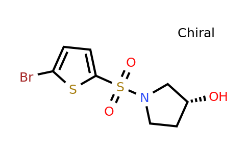 CAS 1264033-72-8 | (R)-1-((5-Bromothiophen-2-yl)sulfonyl)pyrrolidin-3-ol