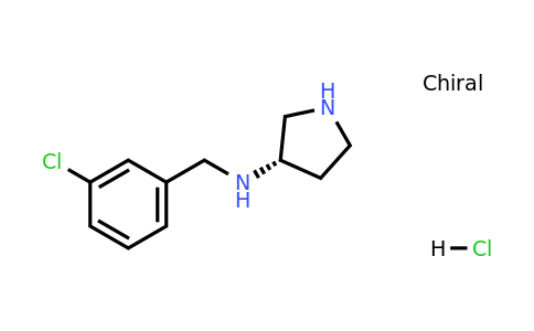 CAS 1264034-97-0 | (S)-N-(3-Chlorobenzyl)pyrrolidin-3-amine hydrochloride
