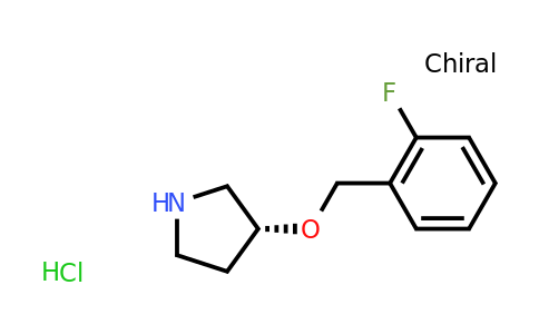 CAS 1264035-17-7 | (R)-3-((2-Fluorobenzyl)oxy)pyrrolidine hydrochloride