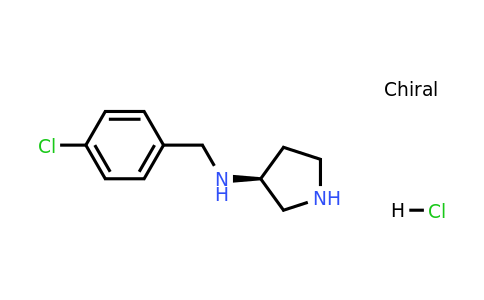 CAS 1264035-29-1 | (S)-N-(4-Chlorobenzyl)pyrrolidin-3-amine hydrochloride
