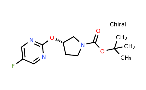 CAS 1264035-40-6 | (S)-tert-Butyl 3-((5-fluoropyrimidin-2-yl)oxy)pyrrolidine-1-carboxylate