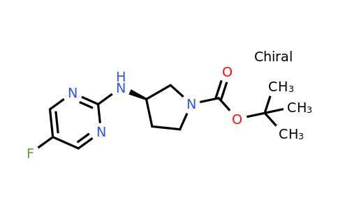 CAS 1264036-92-1 | (R)-tert-Butyl 3-((5-fluoropyrimidin-2-yl)amino)pyrrolidine-1-carboxylate