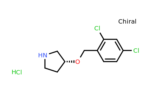 CAS 1264038-02-9 | (R)-3-(2,4-Dichlorobenzyloxy)pyrrolidine hydrochloride