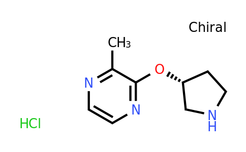 CAS 1264038-42-7 | (R)-2-Methyl-3-(pyrrolidin-3-yloxy)pyrazine hydrochloride