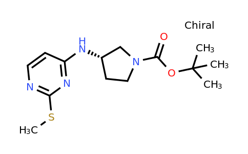CAS 1264038-72-3 | (S)-tert-Butyl 3-((2-(methylthio)pyrimidin-4-yl)amino)pyrrolidine-1-carboxylate