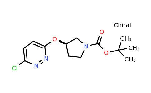 CAS 1264038-81-4 | (R)-tert-Butyl 3-((6-chloropyridazin-3-yl)oxy)pyrrolidine-1-carboxylate