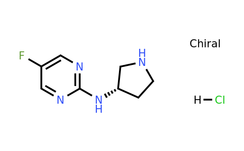 CAS 1264038-84-7 | (S)-5-Fluoro-N-(pyrrolidin-3-yl)pyrimidin-2-amine hydrochloride
