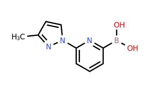 CAS 1264148-03-9 | 6-(3-Methyl-1H-pyrazol-1-YL)pyridine-2-boronic acid
