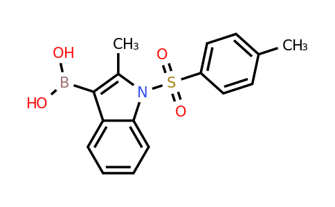 CAS 1264155-72-7 | 2-Methyl-1-[(4-methylphenyl)sulfonyl]-1H-indole-3-boronic acid